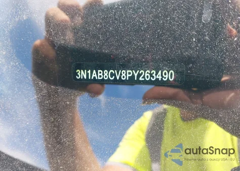 2023 Nissan Sentra Sv Xtronic Cvt из США, поврежденный, VIN 3N1AB8CV8PY263490